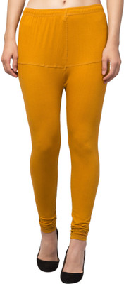 sbnoor Western Wear Legging(Yellow, Solid)