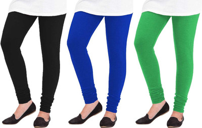 D'CLOTHZ Ankle Length  Winter Wear Legging(Black, Blue, Green, Solid)