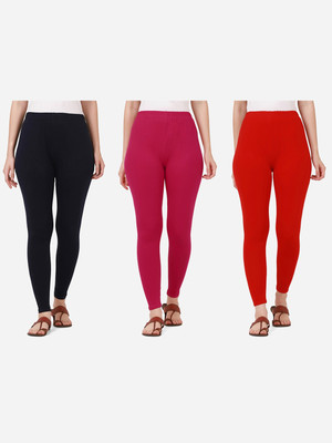 CORSICA Ankle Length  Western Wear Legging(Multicolor, Solid)