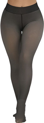 atox Ankle Length Western Wear Legging(Black, Solid)