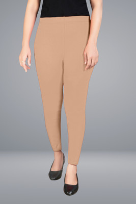 QALITO Ankle Length  Western Wear Legging(Beige, Solid)