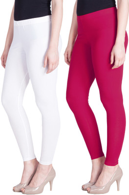 Lyra Ankle Length  Ethnic Wear Legging(Multicolor, Solid)