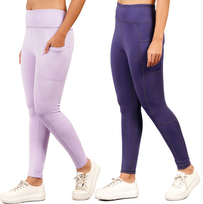 Kyk Western Wear Legging(Purple, Solid)