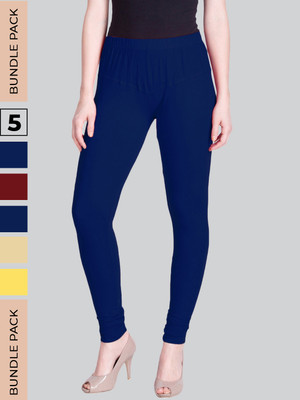 Lyra Churidar  Ethnic Wear Legging(Multicolor, Solid)