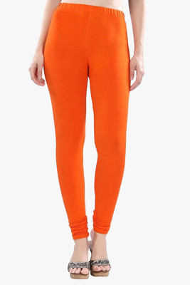 Shobha Expo Creation Ethnic Wear Legging(Orange, Solid)