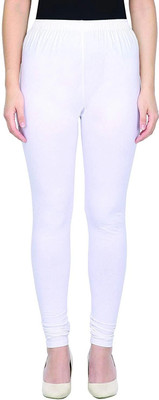 HouseOfCommon Ankle Length Western Wear Legging(White, Solid)