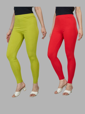 URBAN TRENDING Ankle Length Western Wear Legging(Multicolor, Solid)