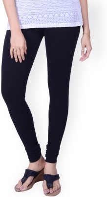 LUX LYRA Ankle Length  Ethnic Wear Legging(Black, Solid)