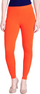 VEENXT Ankle Length  Ethnic Wear Legging(Orange, Solid)