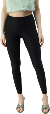 CCFFASHION Ankle Length Ethnic Wear Legging(Black, Solid)