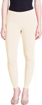 FF CREATIONS Ankle Length  Ethnic Wear Legging(Beige, Solid)