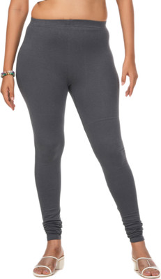 LoveiT Churidar  Western Wear Legging(Grey, Solid)