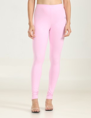 PINKANDPINK Churidar  Western Wear Legging(Pink, Solid)