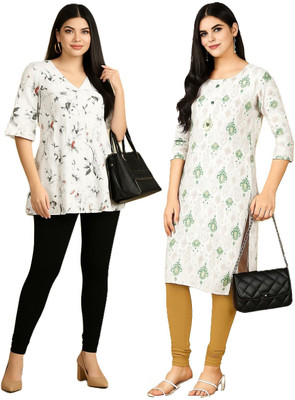 KGN FASHION Churidar  Ethnic Wear Legging(Black, Gold, Solid)