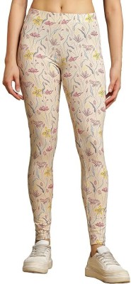 OneSky Ankle Length  Western Wear Legging(Multicolor, Floral Print)