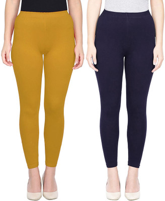 Errish Enterprises Ankle Length  Western Wear Legging(Yellow, Blue, Solid)