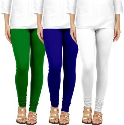 lifeneeds Churidar  Ethnic Wear Legging(Multicolor, Solid)