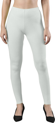 femmora Ankle Length Ethnic Wear Legging(Grey, Solid)