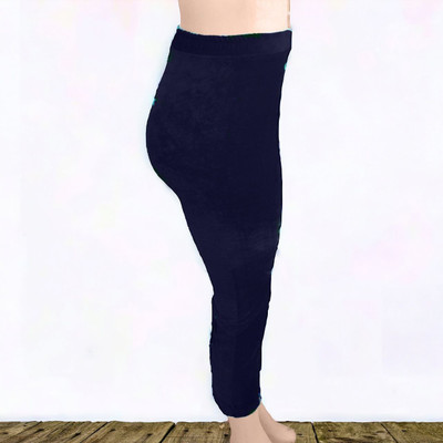 Peekdee Ankle Length Maternity Wear Legging(Dark Blue, Solid)