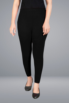 QALITO Ankle Length  Western Wear Legging(Black, Solid)