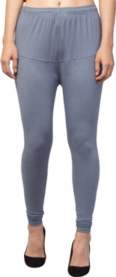 HouseOfCommon Western Wear Legging(Grey, Solid)