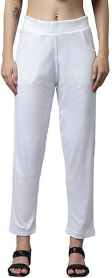 fortuner Ankle Length Winter Wear Legging(White, Solid)