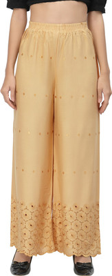 Anekaant Ethnic Wear Legging(Beige, Polka Print)