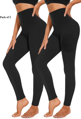 KeepCart Winter Wear Legging(Black, Solid)