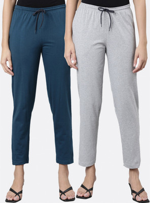 Kryptic Regular Fit Women Blue Trousers