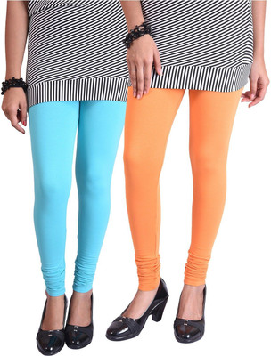 Goldking Churidar  Ethnic Wear Legging(Multicolor, Solid)