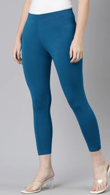 RS FASHION Ankle Length Ethnic Wear Legging(Blue, Solid)