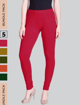 Lyra Churidar  Ethnic Wear Legging(Multicolor, Solid)