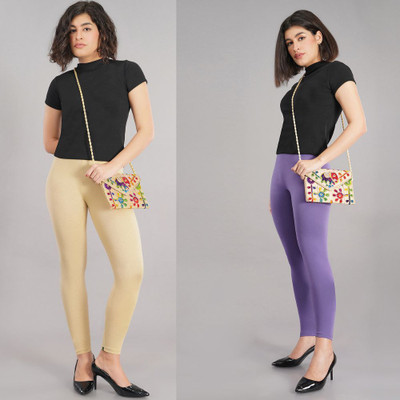 Shsuvia Ankle Length Western Wear Legging(Multicolor, Solid)