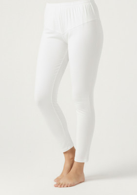 Saivyaa Ankle Length  Ethnic Wear Legging(White, Solid)