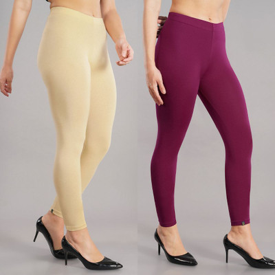 Shsuvia Ankle Length Western Wear Legging(Multicolor, Solid)