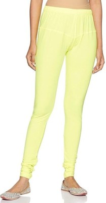 Drishti Fashion Products Churidar  Ethnic Wear Legging(Yellow, Solid)