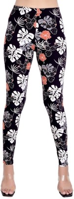 OneSky Footed  Western Wear Legging(Black, Printed)