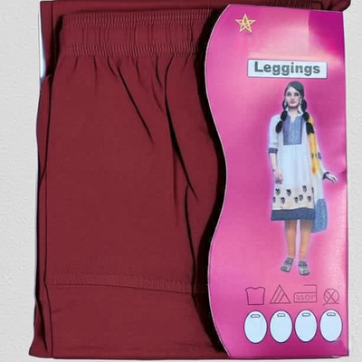 Mala Fashion Churidar  Ethnic Wear Legging(Maroon, Solid)