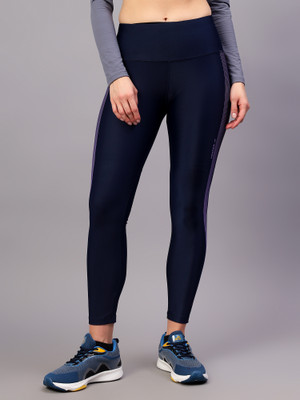 VECTOR X Ankle Length  Western Wear Legging(Blue, Printed)