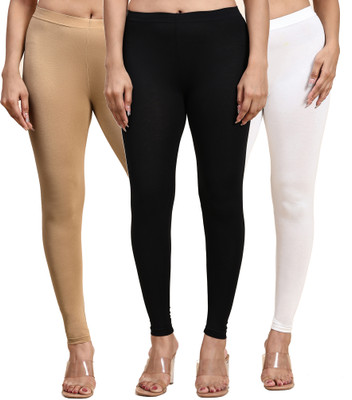 OUTFLITS Ankle Length Ethnic Wear Legging(Multicolor, Solid)