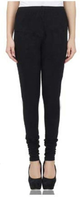 NCR FASHION Churidar  Western Wear Legging(Black, Solid)
