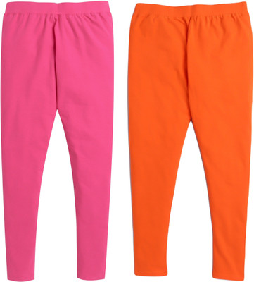 Arvind Garments Ankle Length  Western Wear Legging(Pink, Solid)