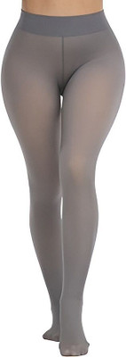 atox Ankle Length Western Wear Legging(Grey, Solid)