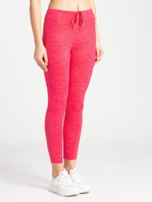 JOCKEY Western Wear Legging(Pink, Printed)