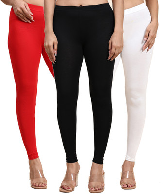 OUTFLITS Ankle Length Ethnic Wear Legging(Multicolor, Solid)