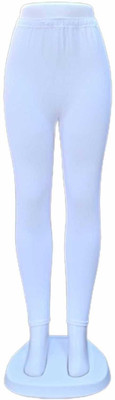 dreamwearr garments Ankle Length Ethnic Wear Legging(White, Solid)