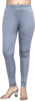 RAPL BHARAT Churidar  Ethnic Wear Legging(Grey, Solid)