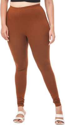 LoveiT Churidar  Western Wear Legging(Beige, Solid)