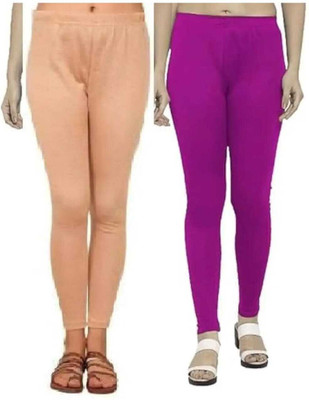 PK Fashion Ankle Length  Winter Wear Legging(Multicolor, Solid)