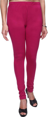 ACD FASHION Western Wear Legging(Red, Solid)